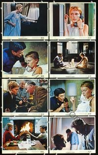 3s374 ROSEMARY'S BABY 12 color 8x10 movie stills '68 Roman Polanski, Mia Farrow, John Cassavetes