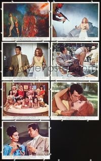 3s620 SILENCERS 7 color 8x10 movie stills '66 Dean Martin, sexy Stella Stevens, The Slaygirls!