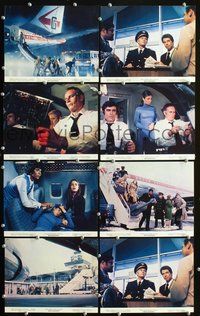 3s565 SKYJACKED 8 color 8x10 stills '72 Charlton Heston, Yvette Mimieux, James Brolin, Jeanne Crain