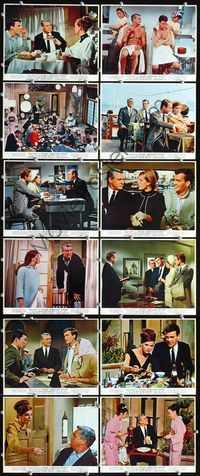 3s378 WALK DON'T RUN 12 color 8x10 movie stills '66 Cary Grant, Samantha Eggar, Jim Hutton