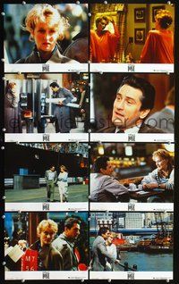 3s013 FALLING IN LOVE 8 English FOH lobby cards '84 Robert De Niro, Meryl Streep, Harvey Keitel