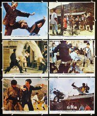 3s634 BLOODY FIGHT 6 color Mexican 8x10 movie stills '72 Quan men, Hong Kong martial arts!