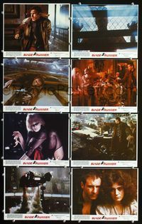 3s445 BLADE RUNNER 8 8x10 mini lobby cards '82 Ridley Scott, Harrison Ford, Rutger Hauer, Sean Young
