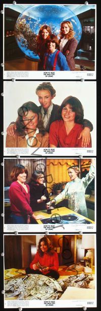 3s725 HOW TO BEAT THE HIGH COST OF LIVING 4 8x10 mini LCs '80 Susan Saint James, Jane Curtin, Lange