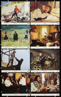 3s557 ROYAL FLASH 8 8x10 mini LCs '75 Alan Bates, Malcolm McDowell, directed by Richard Lester!
