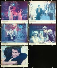 3s690 SATURDAY NIGHT FEVER 5 8x10 mini lobby cards '77 best image of disco dancer John Travolta!