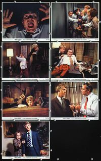 3s627 WILLARD 7 8x10 mini lobby cards '71 Bruce Davison & pet rat, Ernest Borgnine, Sandra Locke