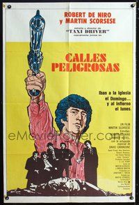 3t729 MEAN STREETS Argentinean '76 Robert De Niro, Martin Scorsese, cool completely different art!