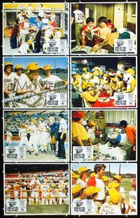 3t045 BAD NEWS BEARS IN BREAKING TRAINING 8 LCs '77 William Devane, Jackie Earl Haley, baseball!