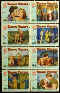 3t047 BAHAMA PASSAGE 8 LCs '41 sexy Madeleine Carroll, Sterling Hayden, Leo G. Carroll, Flora Robson