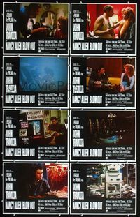 3t075 BLOW OUT 8 movie lobby cards '81 John Travolta, Nancy Allen, Dennis Franz, Brian De Palma