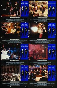 3t076 BLUES BROTHERS 8 LCs '80 John Belushi, Dan Aykroyd, Carrie Fisher, Ray Charles, James Brown