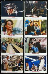 3t084 BRAINSTORM 8 movie lobby cards '83 Christopher Walken, last Natalie Wood, Louise Fletcher