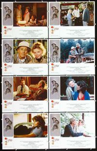 3t380 ON GOLDEN POND 8 lobby cards '81 Katharine Hepburn, Henry Fonda, Jane Fonda, Dabney Coleman
