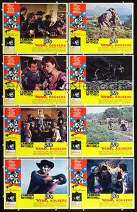 3t414 REBEL ROUSERS 8 lobby cards '70 Jack Easy Rider Nicholson, Bruce Dern, Diane Ladd, bikers!