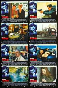 3t425 RONIN 8 movie lobby cards '98 Robert De Niro, Jean Reno, Natascha McElhone, John Frankenheimer