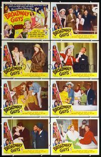 3t457 SO THIS IS NEW YORK 8 movie lobby cards R53 Henry Morgan & Rudy Vallee are Broadway Guys!