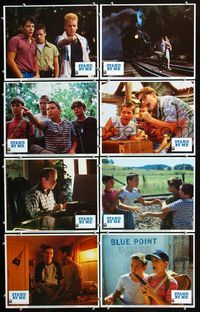3t473 STAND BY ME 8 LCs '86 River Phoenix, Feldman, Wheaton, O'Connell, Sutherland, Cusack, Dreyfuss