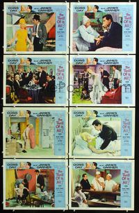 3t513 THRILL OF IT ALL 8 lobby cards '63 Doris Day, James Garner, Arlene Francis, Edward Andrews