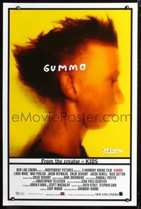 3u215 GUMMO int'l one-sheet poster '97 bizarre small town melodrama, profile image of creepy kid!