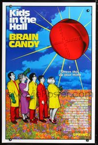 3u274 KIDS IN THE HALL BRAIN CANDY DS advance 1sheet '96 Dave Foley, Kevin McDonald, Bruce McCulloch