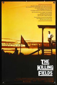 3u277 KILLING FIELDS one-sheet movie poster '84 Roland Joffe, Sam Waterston, John Malkovich