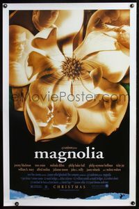 3u324 MAGNOLIA advance DS one-sheet movie poster '99 Tom Cruise, Julianne Moore, John C. Reilly