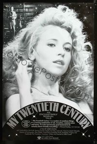3u374 MY TWENTIETH CENTURY one-sheet poster '89 great black & white portrait of pretty Dorota Segda!