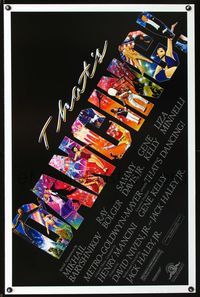 3u588 THAT'S DANCING one-sheet movie poster '85 Sammy Davis Jr., Gene Kelly, all-time best musicals!
