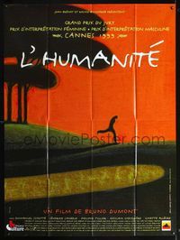 3v556 HUMANITE French one-panel poster '99 Bruno Dumont's L'Humanite, cool art by Lorenzo Mattotti!