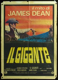 3v253 GIANT Italian one-panel R83 great full-length image of James Dean, directed by George Stevens!