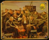 3w009 ALL QUIET ON THE WESTERN FRONT jumbo LC '30 Lew Ayres & other soldiers mob Louis Wolheim!