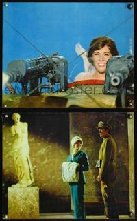 3w079 DARLING LILI 2 color 16x20 movie stills '70 Julie Andrews, Rock Hudson, Blake Edwards