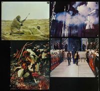 3w090 STAR WARS 4 color 16x20 movie stills '77 George Lucas, Mark Hamill, Harrison Ford, Chewbacca!