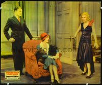 3w010 ANYBODY'S WOMAN jumbo LC '30 Clive Brook turns chorus girl Ruth Chatterton into a lady!
