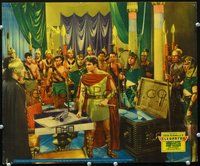 3w011 CLEOPATRA jumbo movie lobby card '34 Henry Wilcoxon as Marc Antony in Cecil B. DeMille epic!