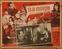 3w198 ABOVE SUSPICION Mexican LC '43 Joan Crawford, Fred MacMurray, it happened on a honeymoon!