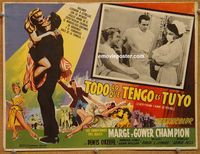 3w402 EVERYTHING I HAVE IS YOURS Mexican LC '52 full-length art of dancing Marge & Gower Champion!