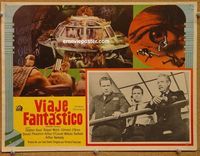 3w407 FANTASTIC VOYAGE Mexican LC '66 Raquel Welch journeys to the brain, Richard Fleischer sci-fi!