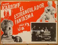 3w442 HAUNTED STRANGLER Mexican LC R60s Boris Karloff marked their death by their wild beauty!