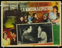 3w443 HAUNTING Mexican lobby card '63 you may not believe in ghosts but you cannot deny terror!