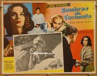 3w458 HOME BEFORE DARK Mexican LC '58 untouched Jean Simmons is a wife on the rim of insanity!
