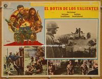3w503 KELLY'S HEROES Mexican LC '70 Clint Eastwood, Telly Savalas, Don Rickles, Donald Sutherland!