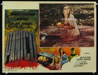 3w621 PANICO Mexican movie lobby card '66 sexy Ana Martin, Angustia, Soledad, wild horror!