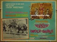 3w624 PARTY Mexican movie lobby card '68 Peter Sellers, Blake Edwards, great art by Jack Davis!