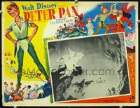 3w630 PETER PAN Mexican LC R70s Walt Disney animated cartoon fantasy classic, full-length art!