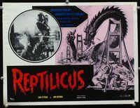 3w679 REPTILICUS Mexican LC R70s indestructible 50 million year-old giant lizard destroys bridge!