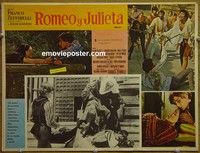 3w692 ROMEO & JULIET Mexican LC '69 Franco Zeffirelli's version of William Shakespeare's play!