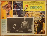 3w721 SKIDOO Mexican movie lobby card '69 Otto Preminger, Jackie Gleason, drug comedy, sexy image!