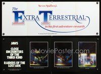 3w147 E.T. THE EXTRA TERRESTRIAL promo brochure '82 different title treatment & advance images!